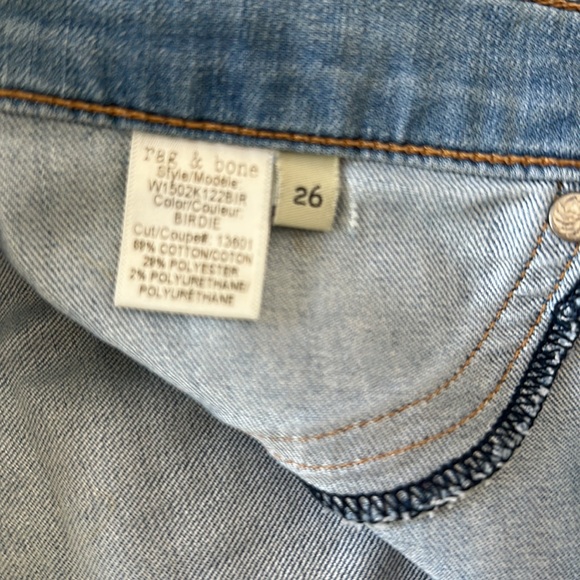 Rag and Bone Ripped Knee Skinny Jeans - Picture 7 of 7